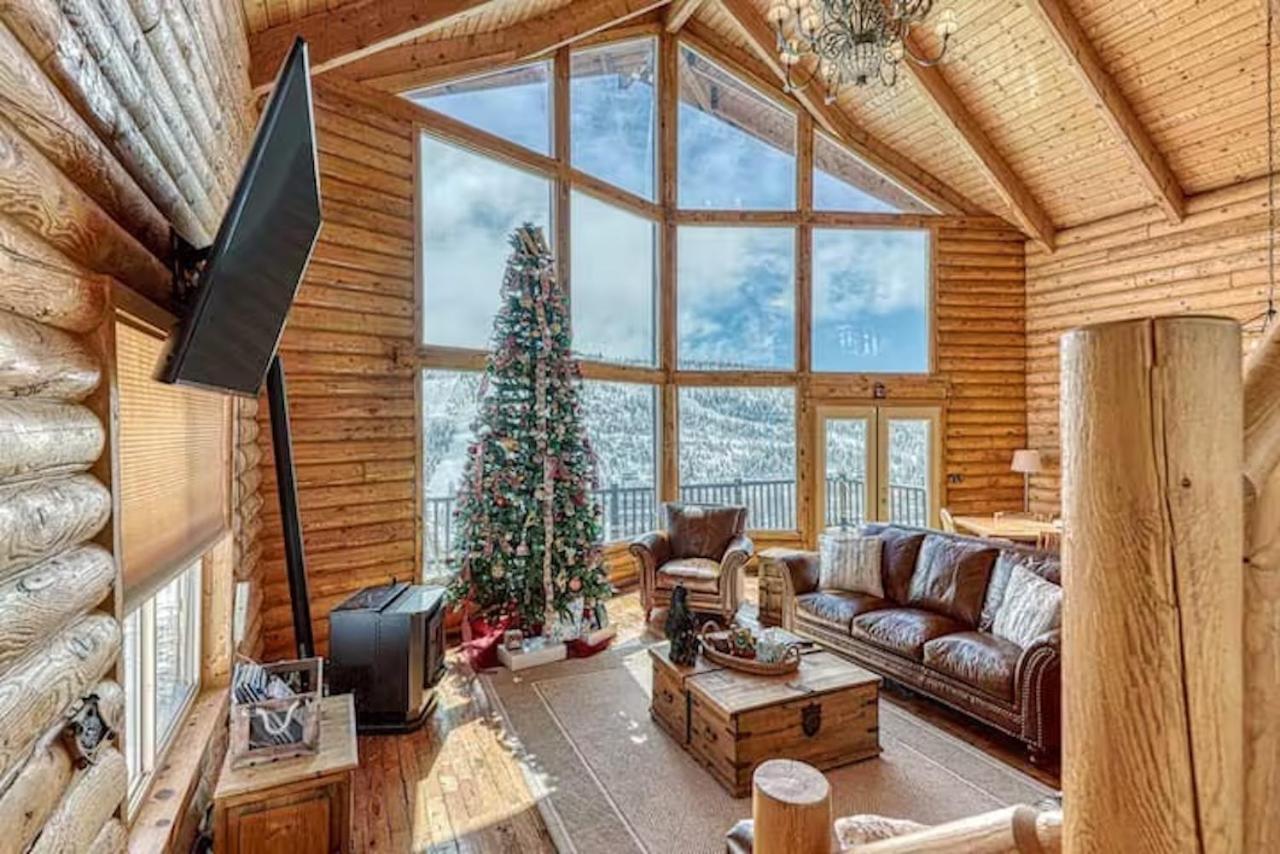 Spectacular Chalet Overlooking The Ski Slopes 布赖恩峰 外观 照片