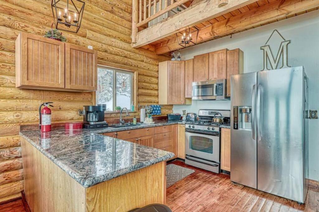 Spectacular Chalet Overlooking The Ski Slopes 布赖恩峰 外观 照片