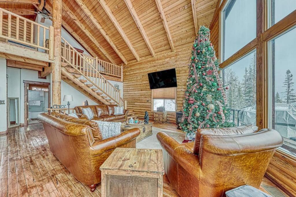 Spectacular Chalet Overlooking The Ski Slopes 布赖恩峰 外观 照片